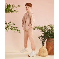 Natural Dye Everyday Zip Up in Onion